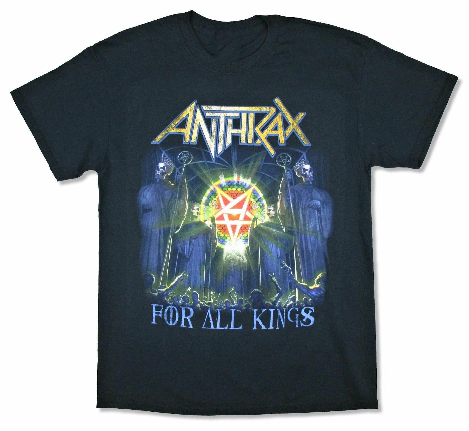 

Anthrax All Kings Faces 2017 World Tour Unisex Tshirt Tops tee T-Shirt Mens Womens Tees Top S-234XL A284 S