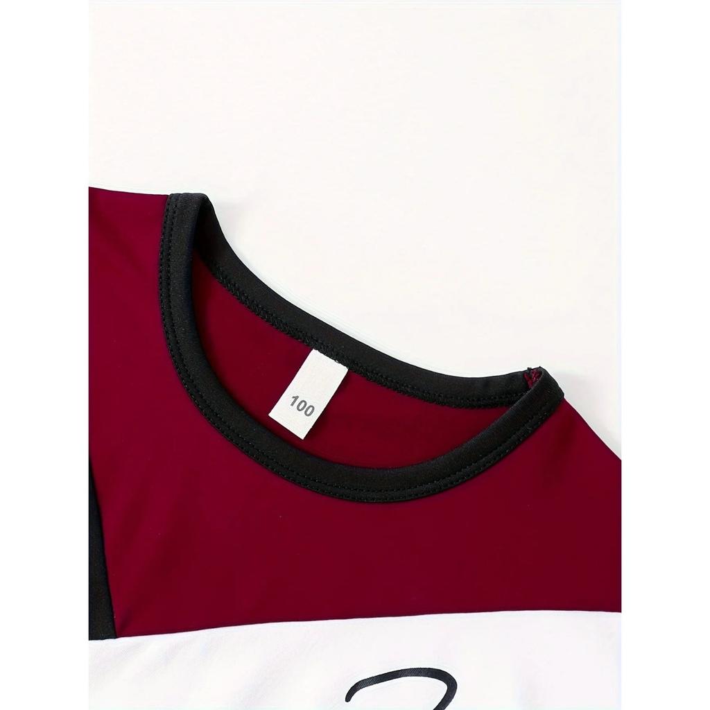 Nuovo set estivo casual per bambini con T-shirt a maniche corte e pantaloncini stampati in 3D