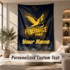 Tapestry Custom Name Text, Wall Hanging Tapestry Home Room DecorFenerbahçe FC