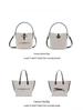 Dragon Xiang Bamboo Joint Mini Crossbody Tote – Women's Canvas Lunch Box Handbag
