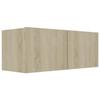 VidaXL Ensemble de meubles TV 6 pcs Chêne sonoma Bois d'ingénierie 3114600