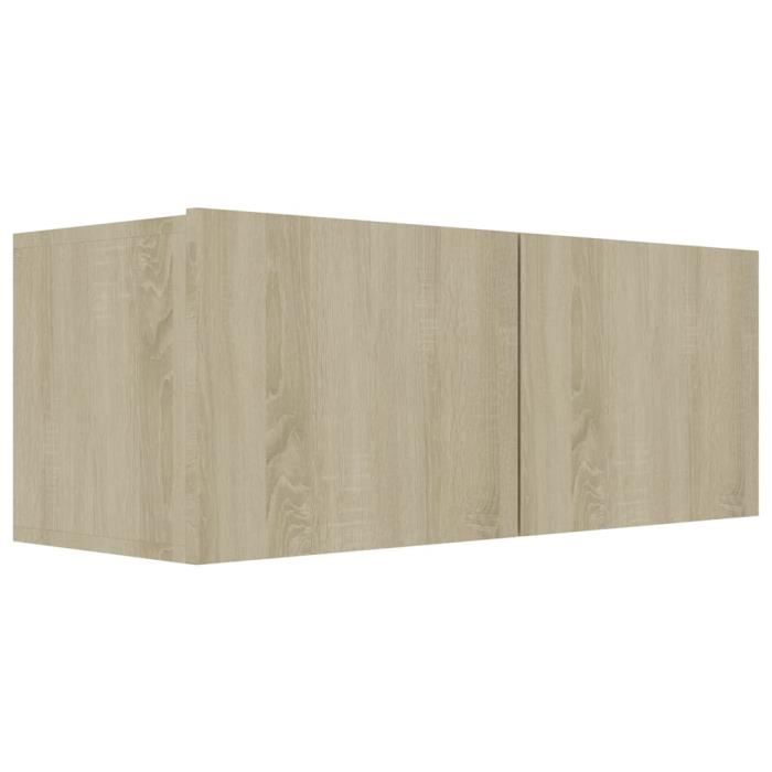 VidaXL Ensemble de meubles TV 6 pcs Chêne sonoma Bois d'ingénierie 3114600