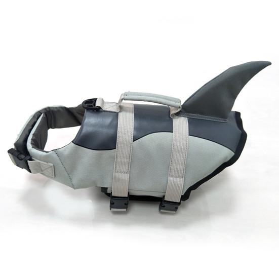 Pet Swimsuit with Easy Open Close Touch Fasteners High Buoyancy Dog Life Jacket