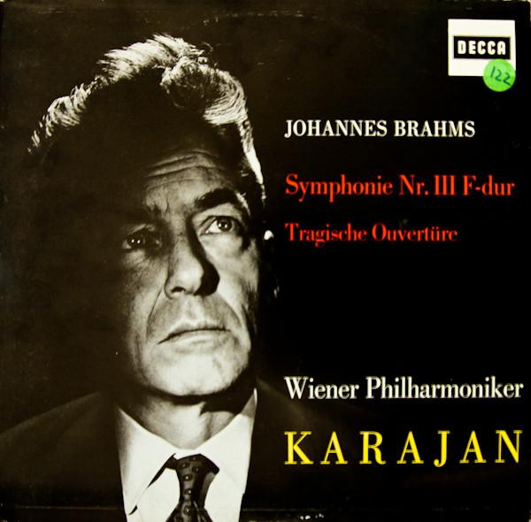 

LP Record KARAJAN, WIENER PHILHARMONIKER - Symphonie Nr. III F-Dur / Tragische SXL20050 Decca Germany Classical Used