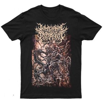 2025 New Remnants of Mass Extinction Printed Unisex Street Fashion Trend Short Sleeved Pure Cotton Round Neck