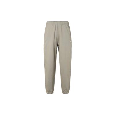 Elastic Waist Solid Color Fleece-Lined Sweatpants Men Bottoms Green DA0330-320