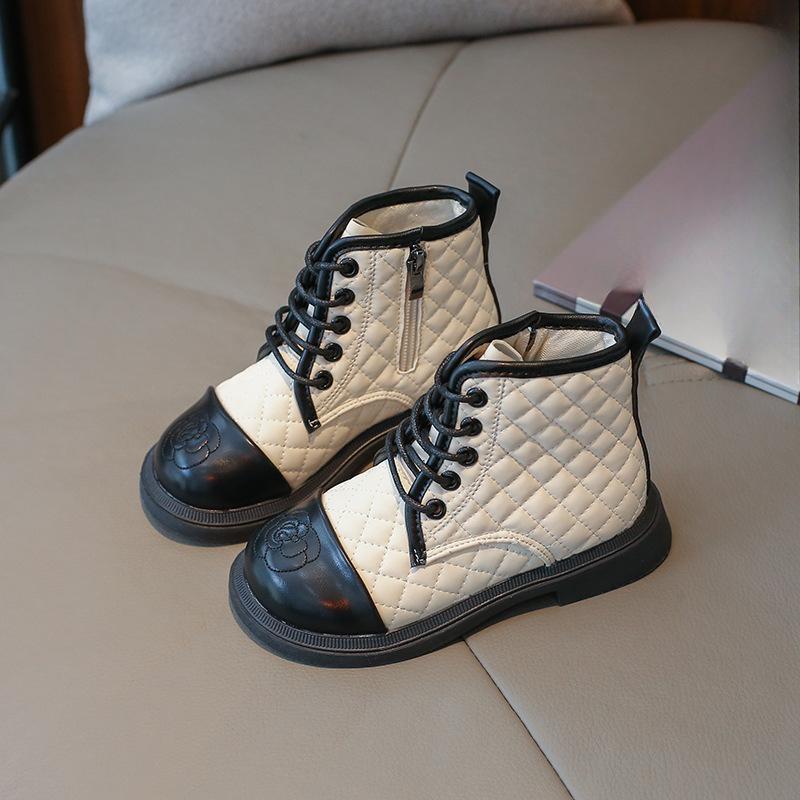 

детские ботинки на молнии, кожаные ботинки 26 чёрный