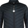 Emporio Armani Solid Color Quilted Stand Collar Down Jacket Men Jackets Navy-Blue 8NPB06PNE1Z1578