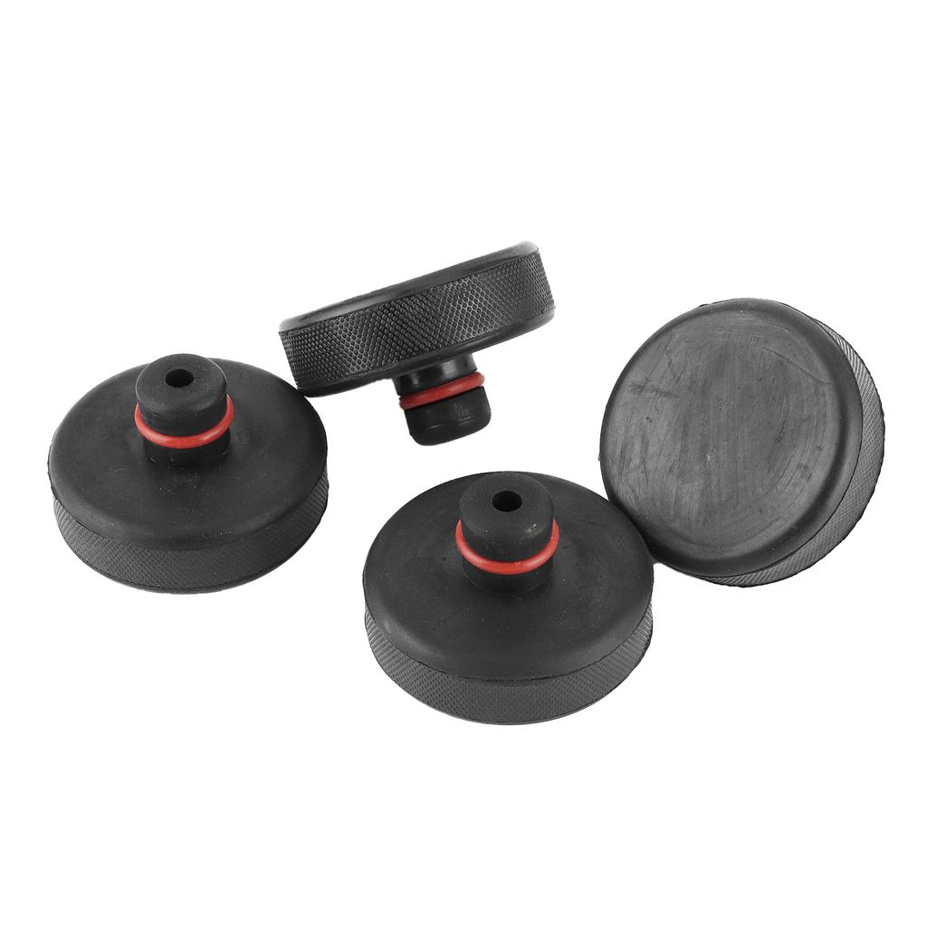 4pcs Rubber Jack Lift Pad Support Chassis Adapter Fit for Tesla Model 3Model YModel SModel X