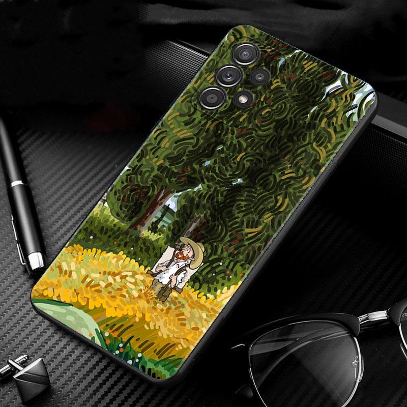 Retro Painting Art Van Gogh Case For Samsung Galaxy A51 A71 A41 A31 A13 A11 A01 A72 A52 A42 A32 A22 A52s A21s A02s A03 A12 A02