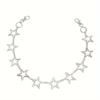 Unisex Punk Chain - Heavy-Duty Alloy Waist Chain with Hollow Star Charms, Edgy Belt accessory for Men & Women - Perfect for Jeans, Concerts, Gothic Ou