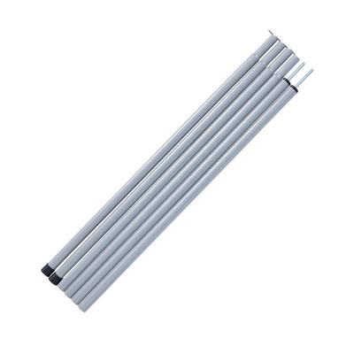 Tent Set of 16mm Assembled Length Storage Bag Gray Poles/Tarp Poles, Steel, 2, 3-Section Connection, Diameter, Approx. 150.5cm, Separable, Included,