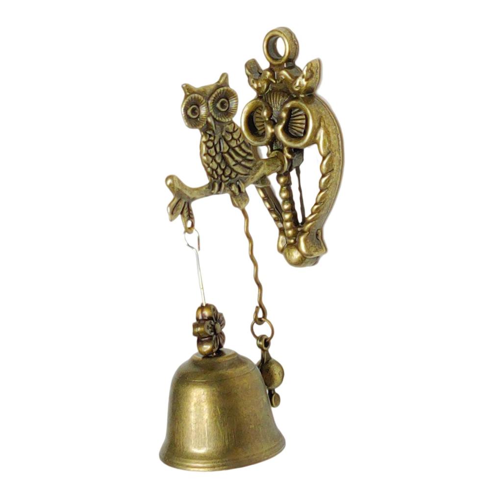 Antique Style Shopkeepers Bell Durable Wall Mounted Vintage Style Door of Bell Family Reunion Shops Gate Apartment Party