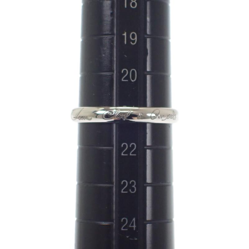 Van Cleef & Arpels  VCAR09Y562 #21(JP Size) ring Pt950Platinum mens