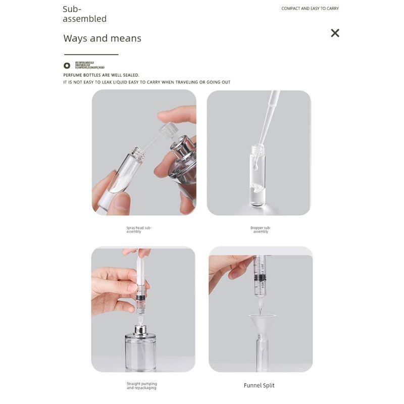 1 Ml2ml3ml5ml10ml New Arrival Roll-on Bottle Perfume Sub-Bottles Essential Oil Roll-on Bottle Empty Sample Handy Gadget Portable