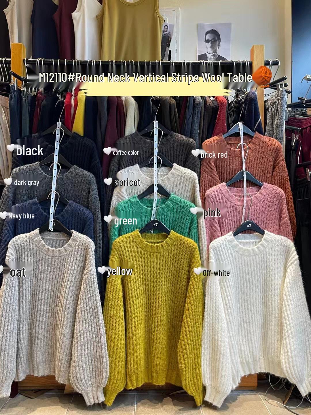 

Women s Plus Size Casual Korean Style Striped Pullover Sweater Apricot