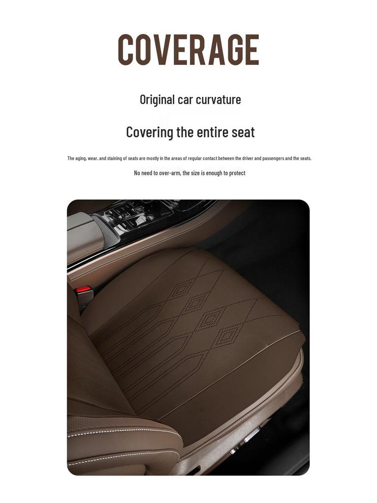BYD Han EV/DMI All-Season Semi-Enclosed Leather Seat Cover