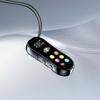 Card Insertion Lavalier Bluetooth Earphones LED Screen Wireless Headphones  K-song