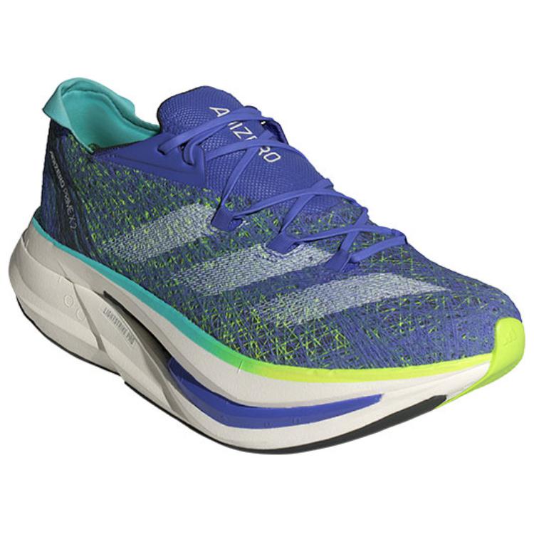 New Adidas Adizero Prime X 2.0 Strung 'Cobalt Blue Lucid Lemon' IF1209