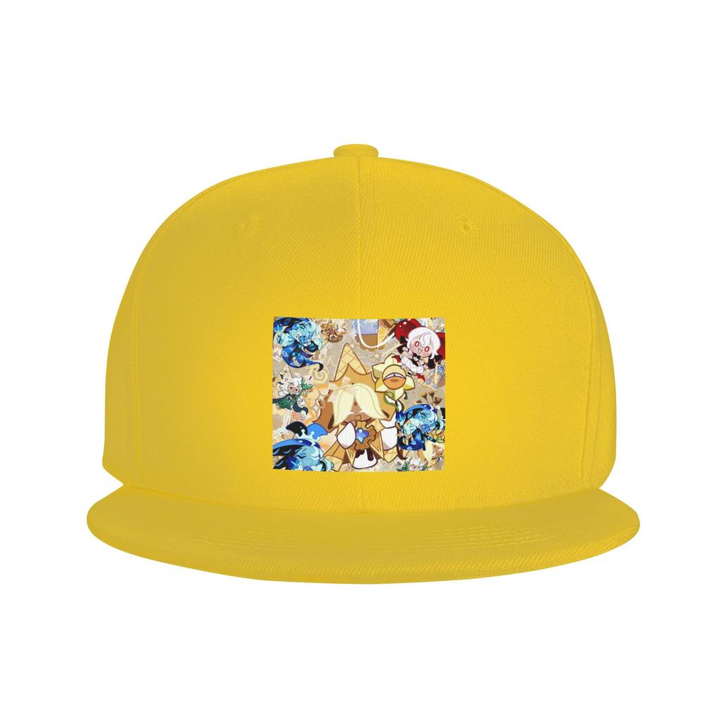 Cookie Run Kingdom Baseball Caps Snapback Fashion Baseball Hats Breathable Casual Casquette Outdoor for Unisex