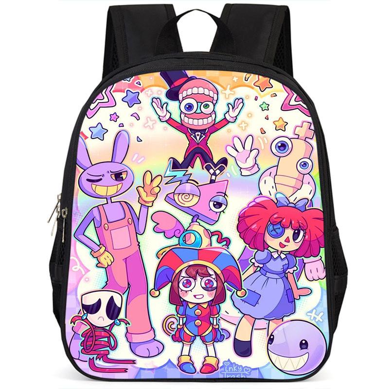 The Amazing Digital Circus 15 Inch Backpack Stylish Oxford Cloth Student Bag
