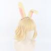 Adorkable Headband Cartoon Rabbits Hair Hoop Eye-catching Headpiece Headwear for Halloween Cosplay Role Play