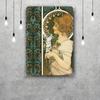 Art Nouveau Classic Poster Rusty Metal Plaque Retro Decorative Plate Bar Man Cave Garage Club Metal Sign Wall Decoration