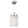 Miniature LED Chandelier For 1/12 Scale Doll House Living Room Crystal Lamp Figurine for Crafting Proejct Accessory