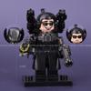 KDL858 Skibidi Toilet Mattoncini Giocattoli con Mini Action Figure