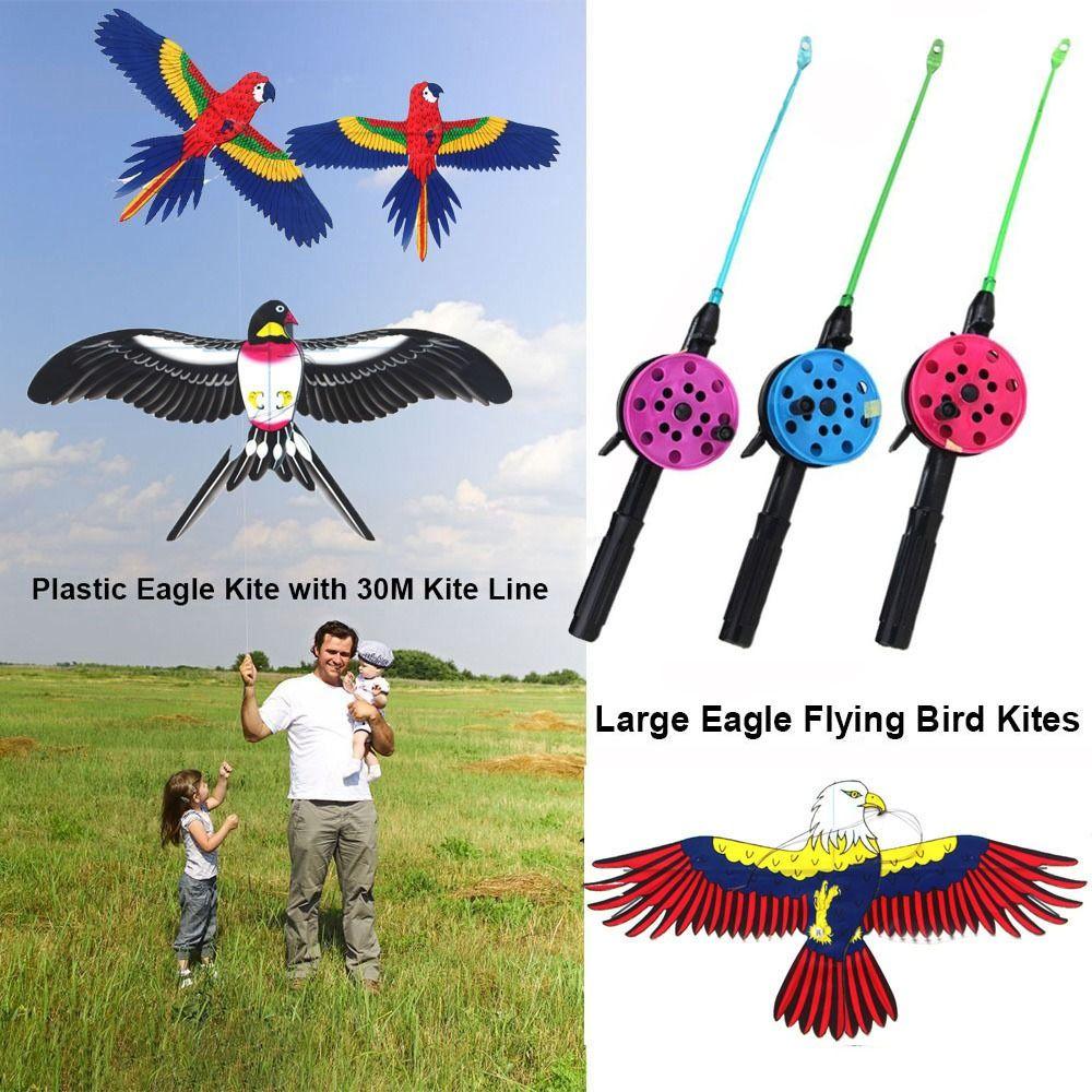 

High Quality Children Gift Cartoon Large Eagle Kites 20/35cm Plastic Eagle Kite Flying Bird Kites 9