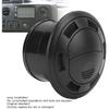 Aramox Air Vent Ventilation Outlet, 75mm Dashboard Air Conditioning Deflector Outlet Black Round Vent Universal for Bus RV