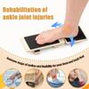 Single Leg Ankle Strengthener Wooden Foot Stretcher Anti Slip Wobble Board Balance Posture Corrector Therapy Rehab Tool