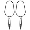 1 Paar Achteruitkijkspiegels Draaibare Zijspiegel voor CB1000R Shadow 000V Silv Wing