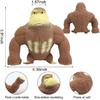 Monkey Stretch Gorilla Figure Gorilla Latex Gorilla Soft Stretchy Gorilla Toy Stretchy Gorilla Action Figure for Kids Child Boys Girls