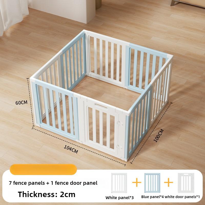 

Dog Fence Indoor Cage Household Small Medium Dogs Isolation Protect Dog House Portable Large Space Pet Delivery Bed Pet Products