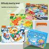Kids' Large Piece Jigsaw Puzzle Box for Ages 3-6: Perfect for Kindergarten, Holiday Gifts, and Early Learning