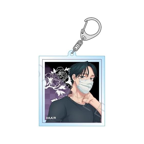 TV Anime  Next Life is a Different Person  [Azami Suo] Acrylic Keychain D (approx. 7cm square, transparent acrylic)