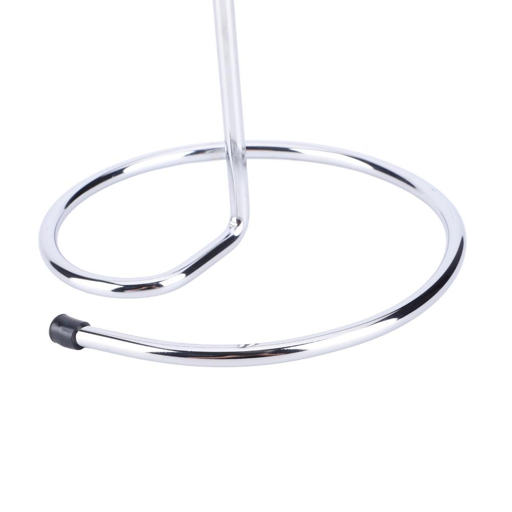Prevents Scratches Wine Decanter Drying Stand Stainless Steel Upside Down Decanting Stand Bar
