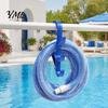 Durable Plastic Pool Accessory Manager Poolside Pole Hanger, with 3 Hook Configuration, Weather Resistant Swimming Tool Organizer Organizer,