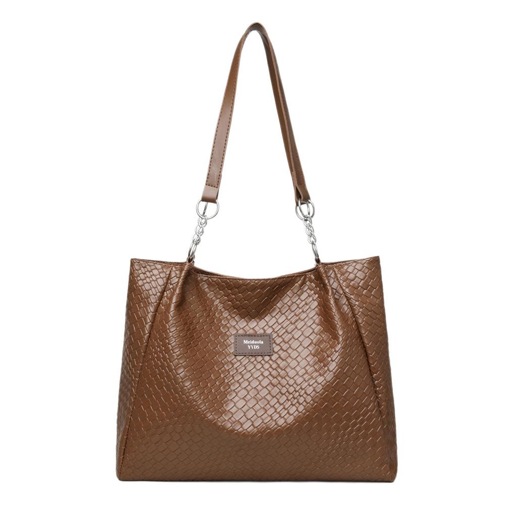 Large-capacity Fashionable Texture Handbag, Niche Commuter Single-shoulder Bag, Tote Bag
