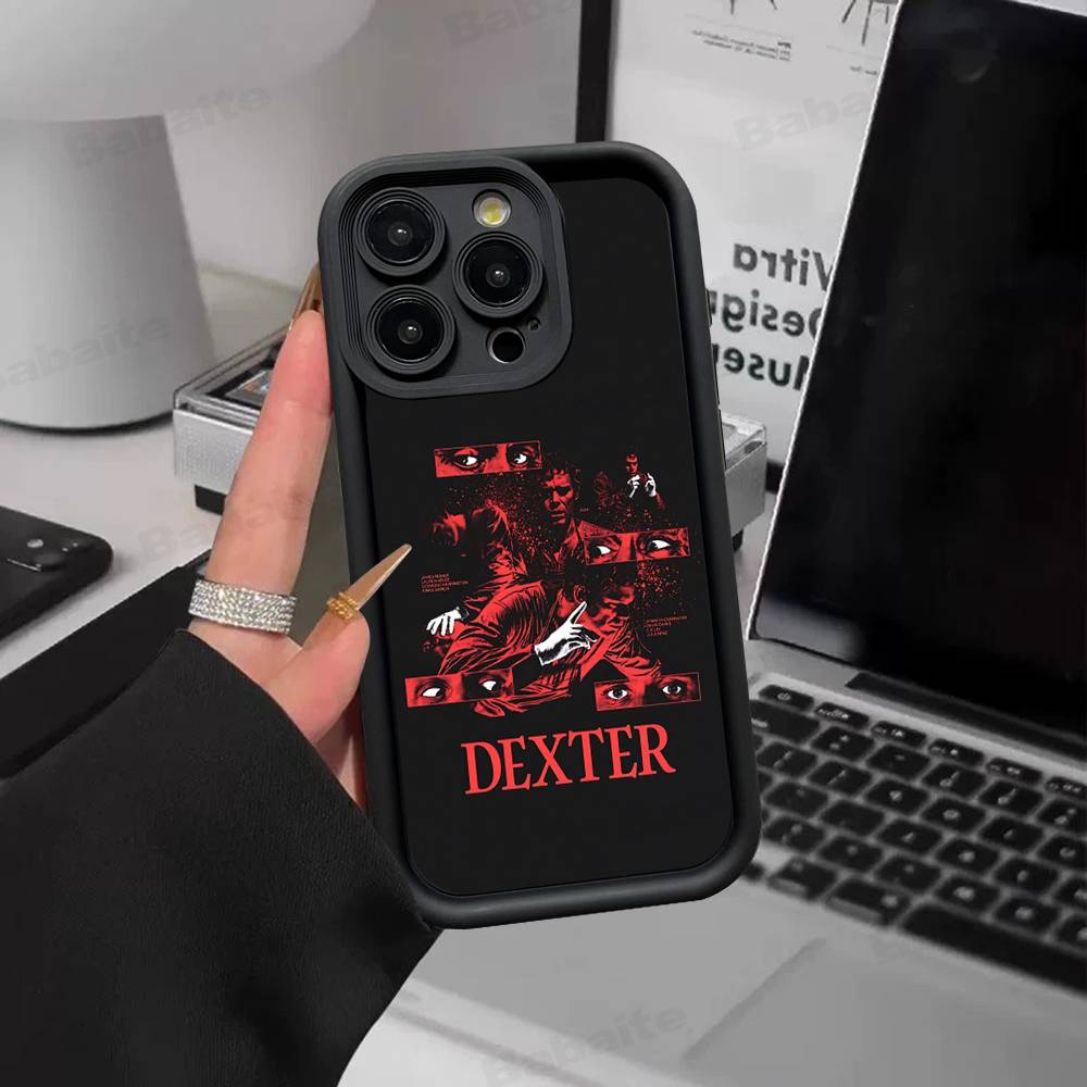 Movie D-Dexter Phone Case For IPhone 17 16 15 14 13 12 11 Pro Max Plus Mini Luck Cover