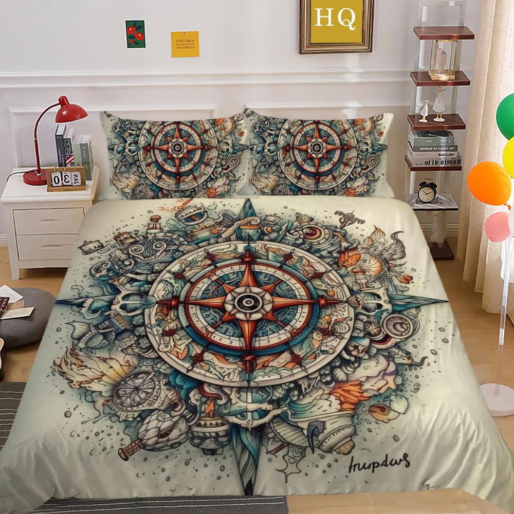 Luxus Datura Bettbezug Set Bettwäschebezug Anzug Polyester Heim Bettwäsche Set Doppelbett Schlafzimmer Dekor