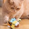 Catnip Ball Catnip Toys Interactive Boredom Relief Teeth Cleaning Kitten Toys Plush Cat Chew Bite Resistant Toys for Cat Lover