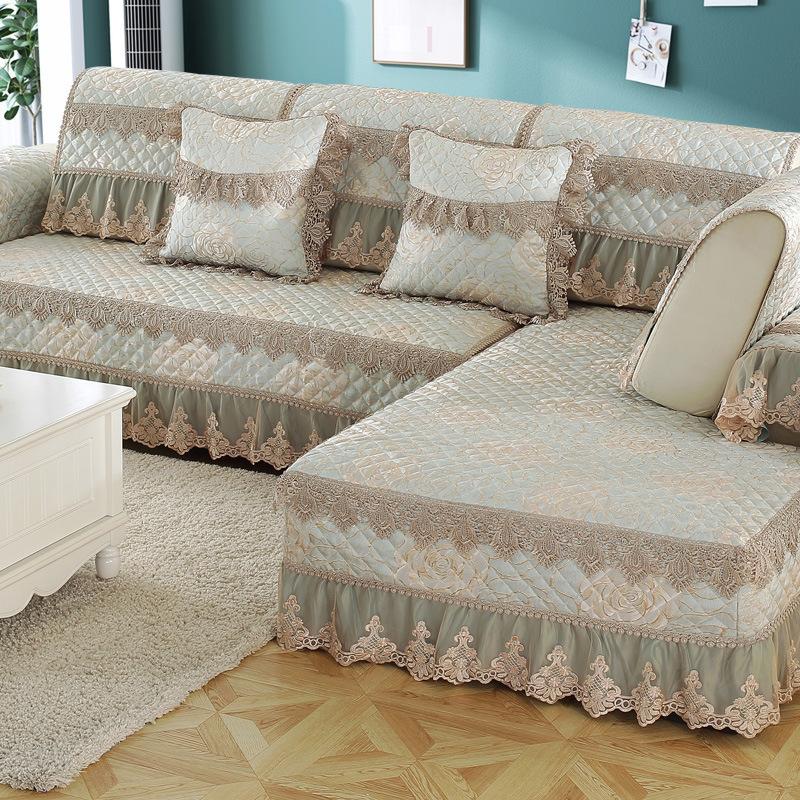 High-grade Sofa Cushions, All-season Universal Leather Sofa Covers, Scarves, Anti-slip Cushions, Skirt Chaise Cushions