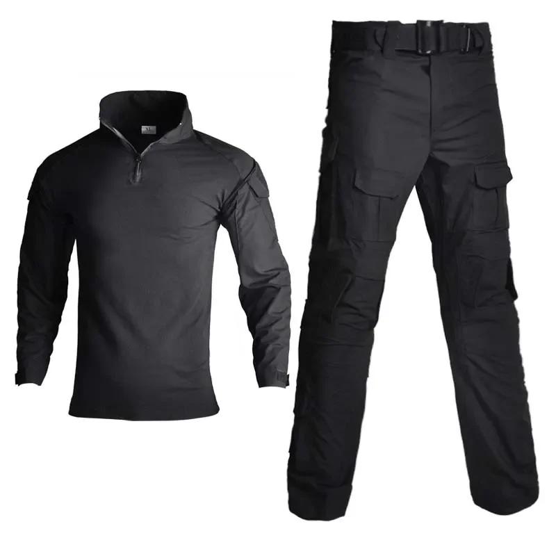 Uniform Shirt Cargo Pants Waterproof Outdoor Clothes Camping Suits Camo Men Clothing Breathable