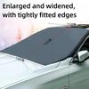 Automobile Sunshade Cover 1PC Magnetic Car Front Windscreen Cover Windshield Snow Sun Shade Waterproof Car Cover