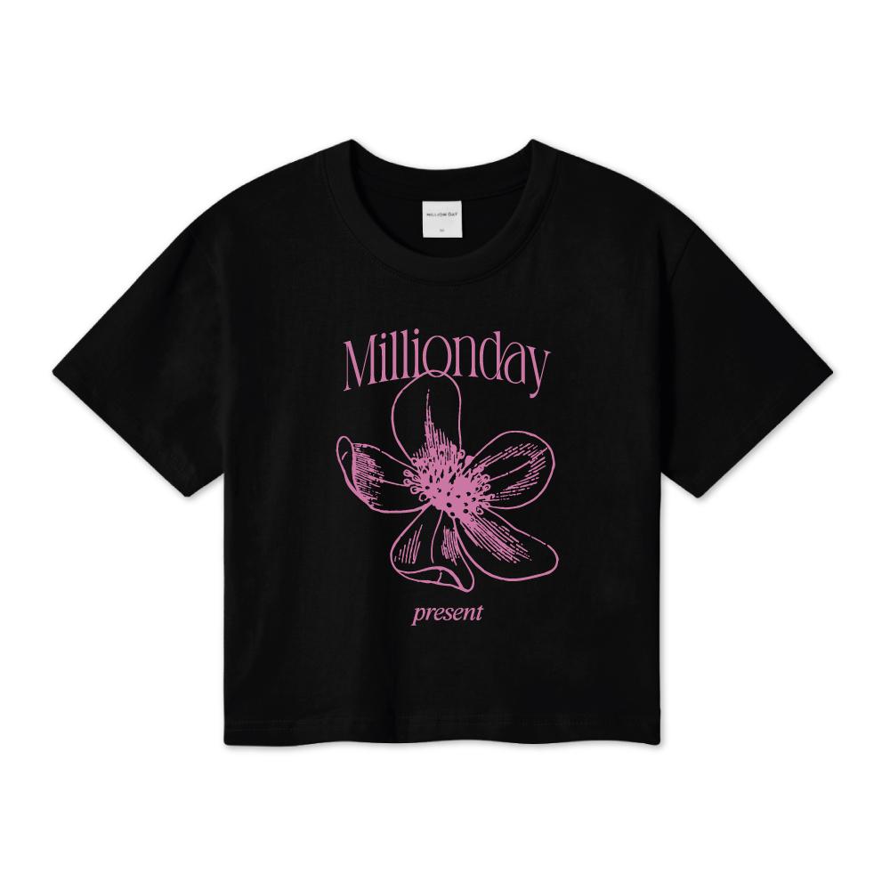 MILLION DAY Million Bloom Crop T-Shirt