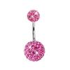 Smart Sexy Nabel Bauchnabel Ring Barbell Strass Körper Piercing Schmuck