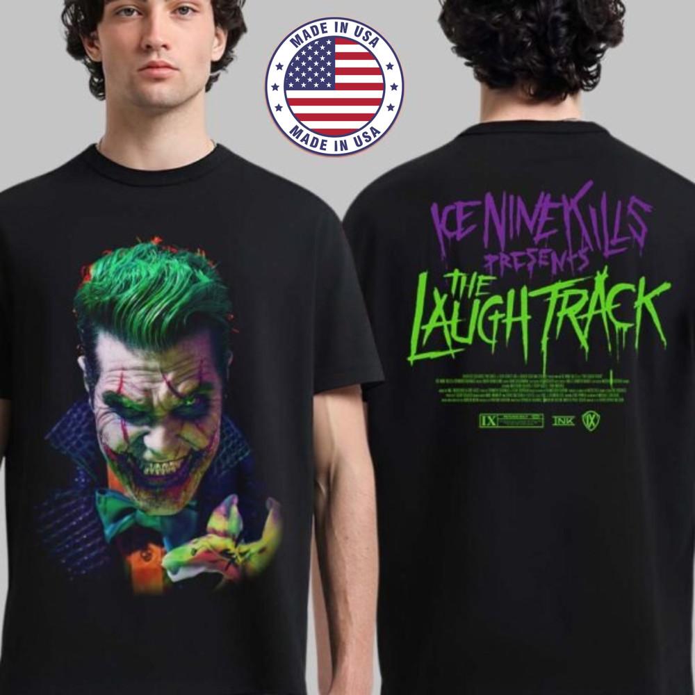 Ice Nine Kills The Laugh Track Dance With The Devil Joker Face TShirt Unisex Unisex T-Shirt XXXXL