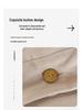 MUJI-Inspired Solid Color Cotton Button-Down Student Bedding Set - Japanese Style, Skin-Friendly, Four-Piece College Set